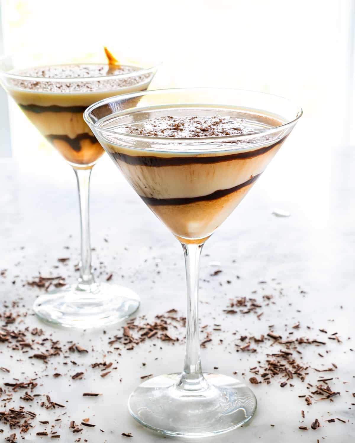 Crimson Elegance Italian Martini