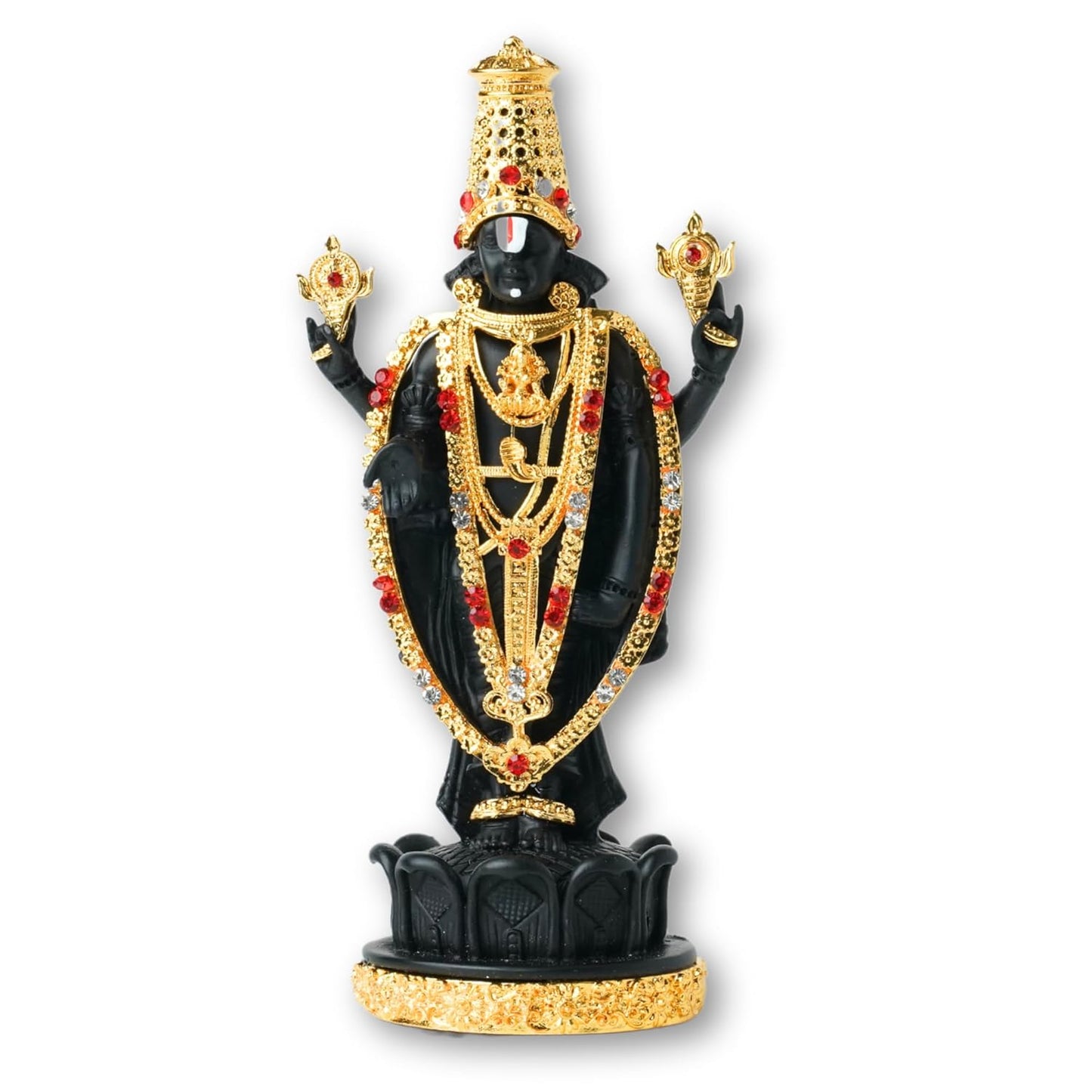 Tirupati Balaji - 24K Gold Plated Idol | Sri Venkateswara