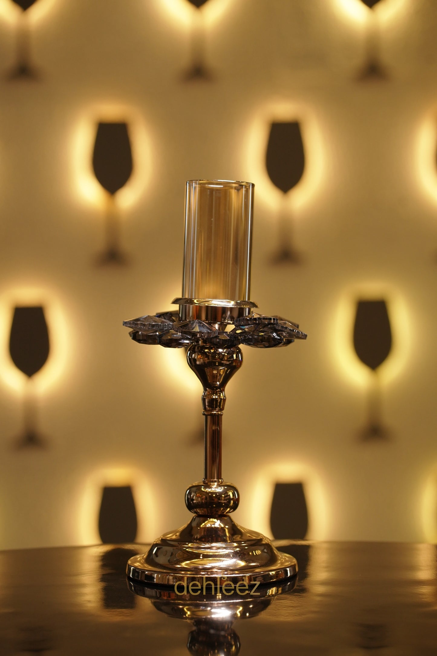 Crystal Glow – Luxury Candle Holder