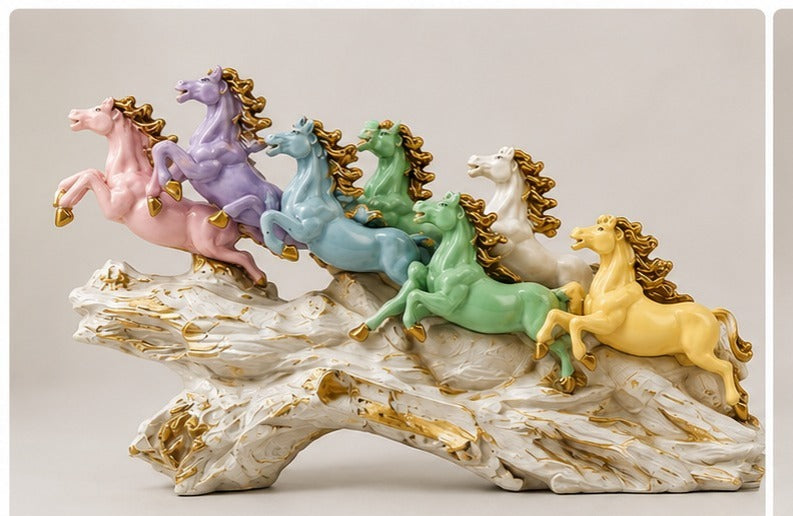 The Money Making Horse-7 Running Horses