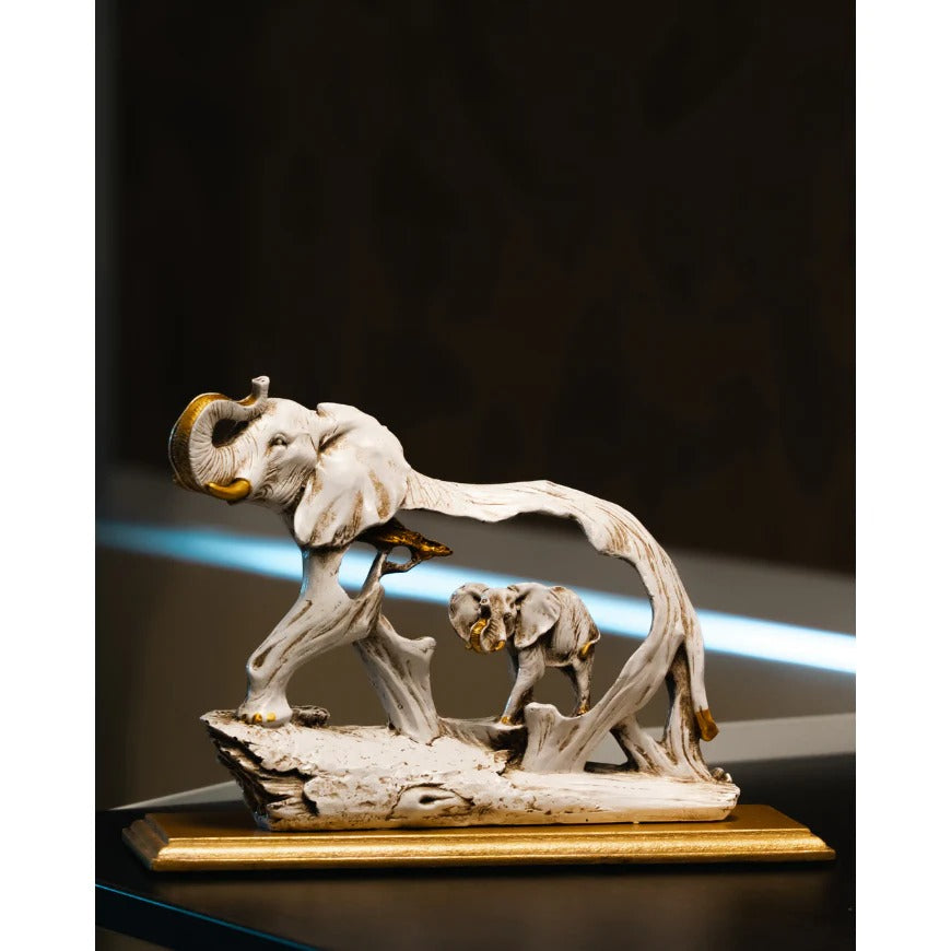 Lucky Raised Tusk Elephant