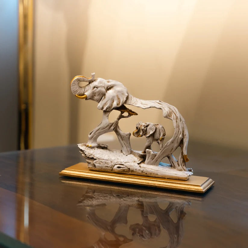 Lucky Raised Tusk Elephant