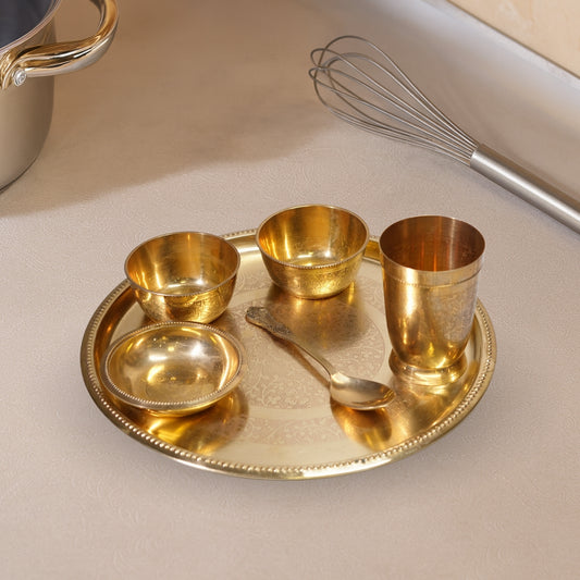 Brass Plate Set