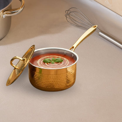 Brass Saucepan / Tea Pan Hammering
