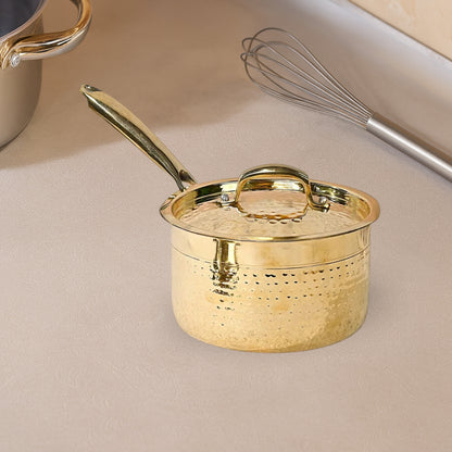 Brass Saucepan / Tea Pan Hammering