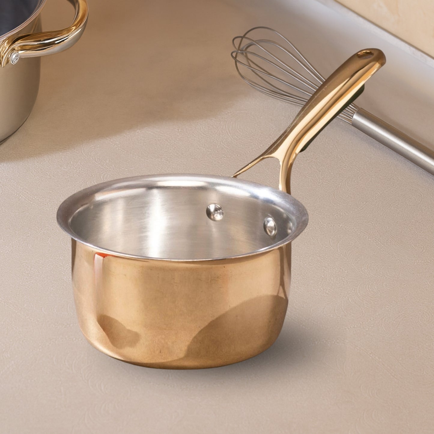 Brass Saucepan / Tea Pan Hammering