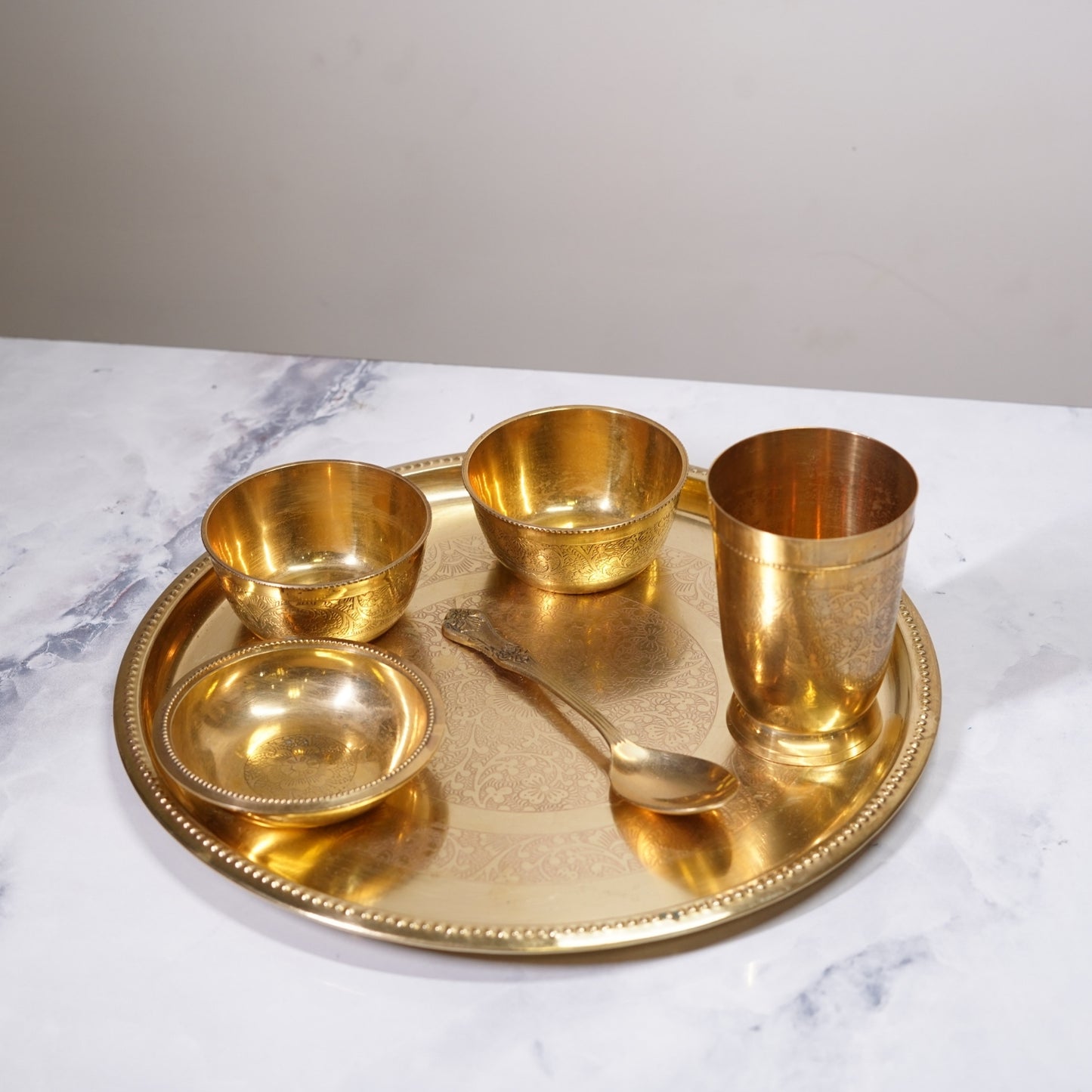 Brass Plate Set