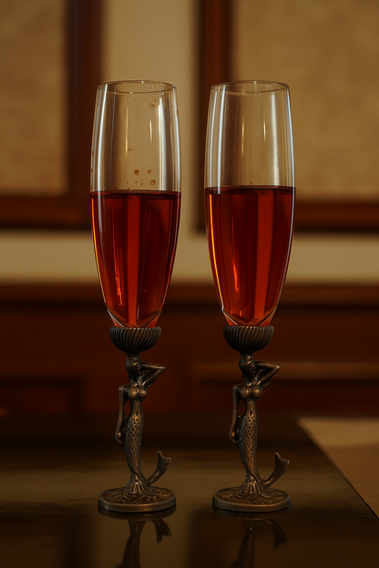 Mermaid Wine Glasses