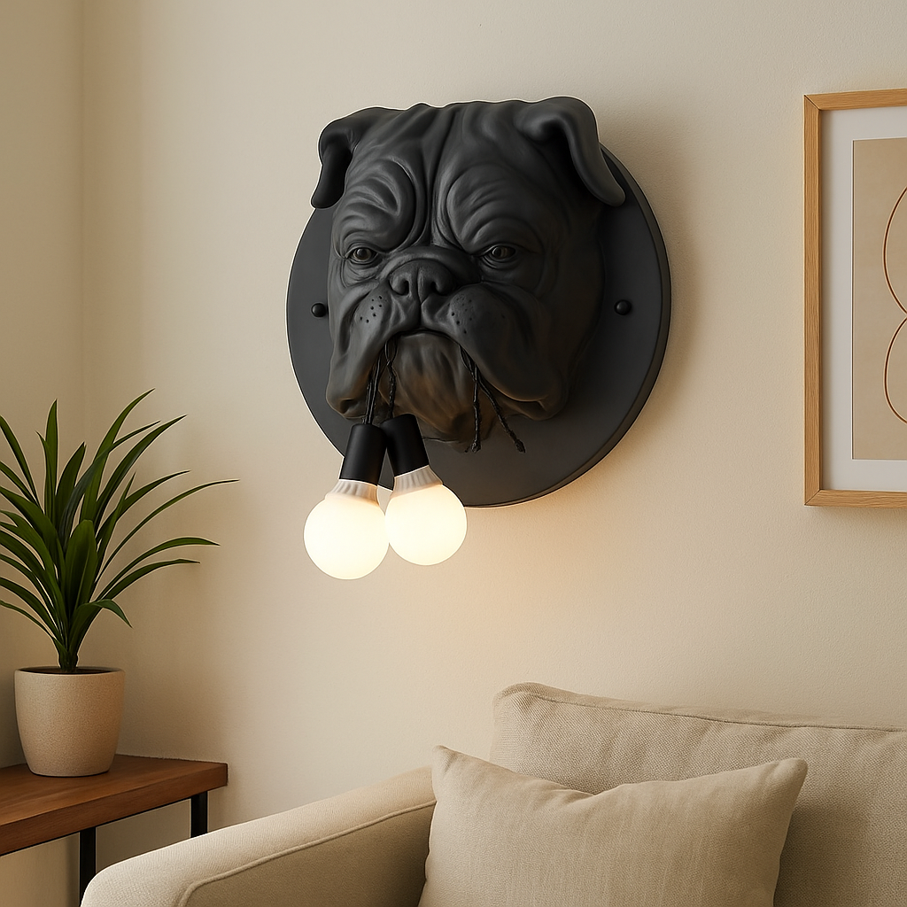 Bulldog Bite Wall Lamp