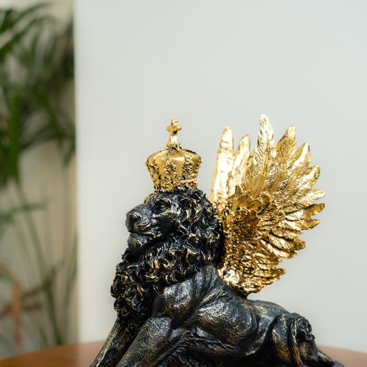 Winged lion spirit decor