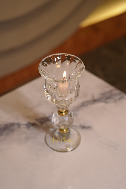 Aurora Crystal Candle Stand
