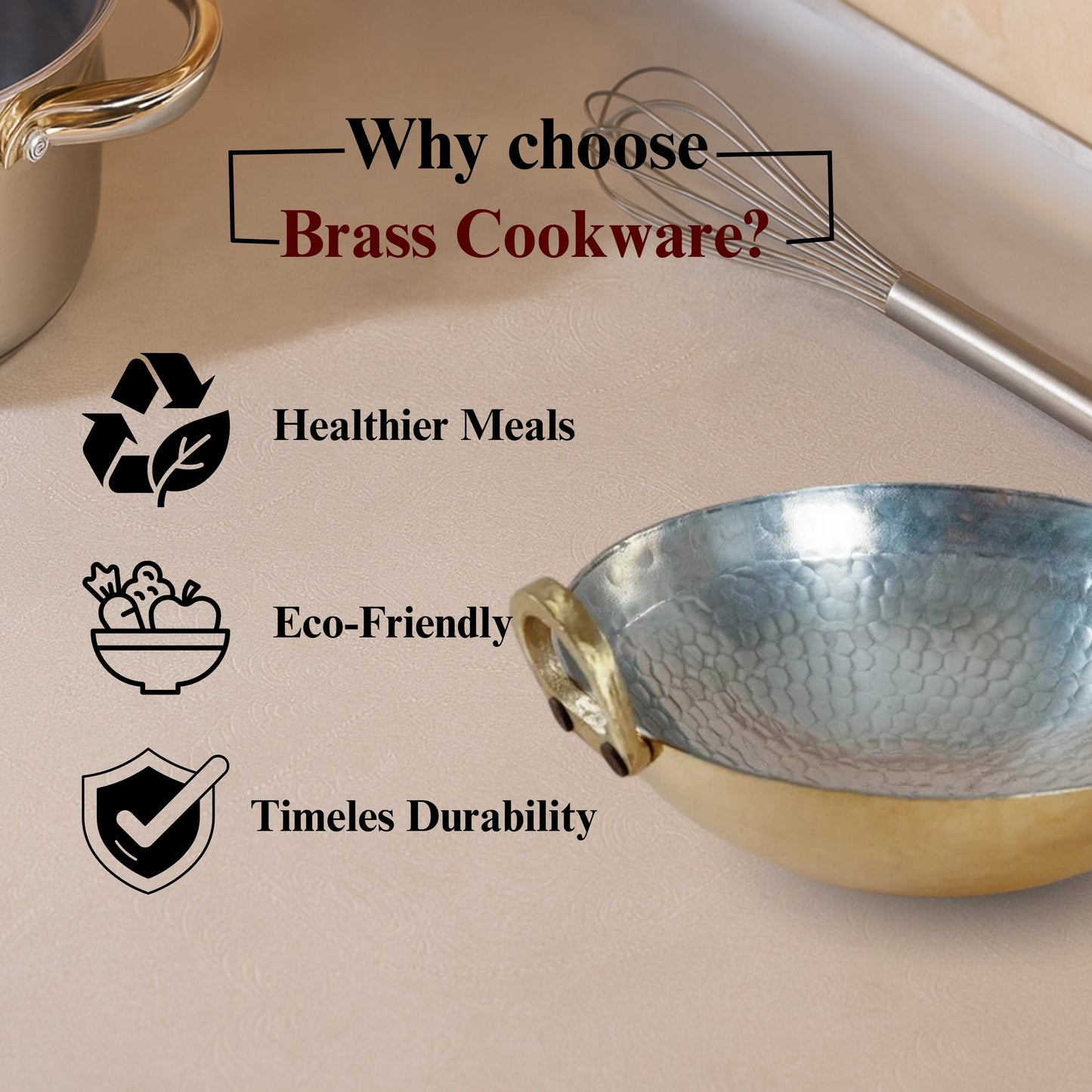 Brass Kadhai