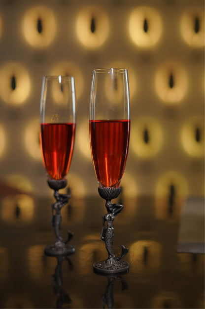 Mermaid Wine Glasses