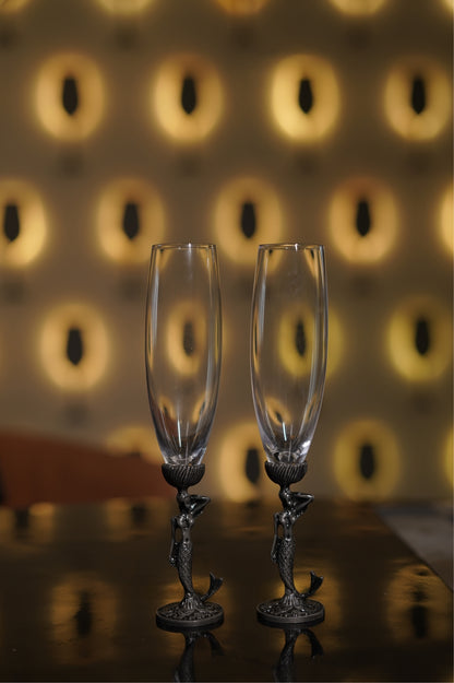 Mermaid Wine Glasses