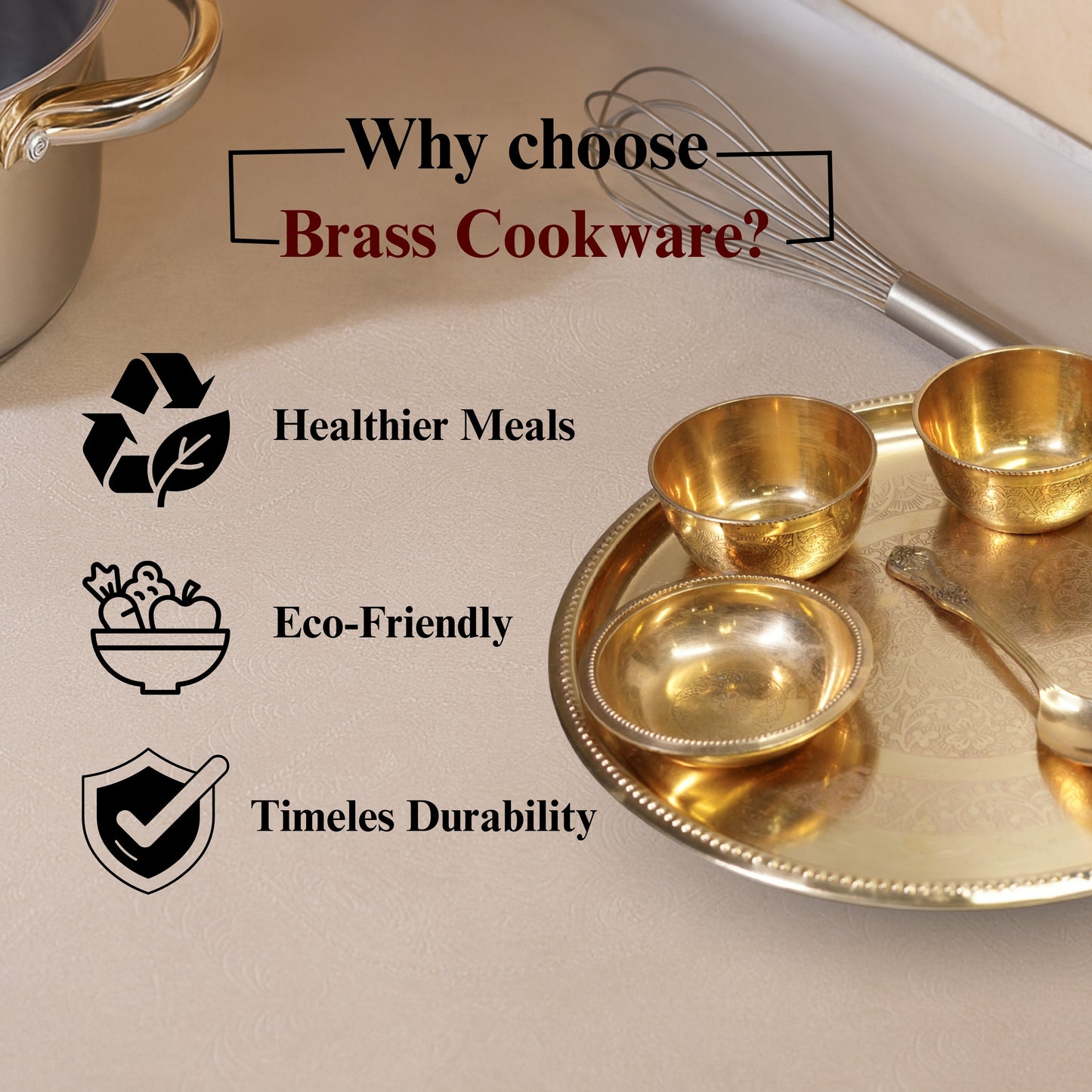 Brass Plate Set
