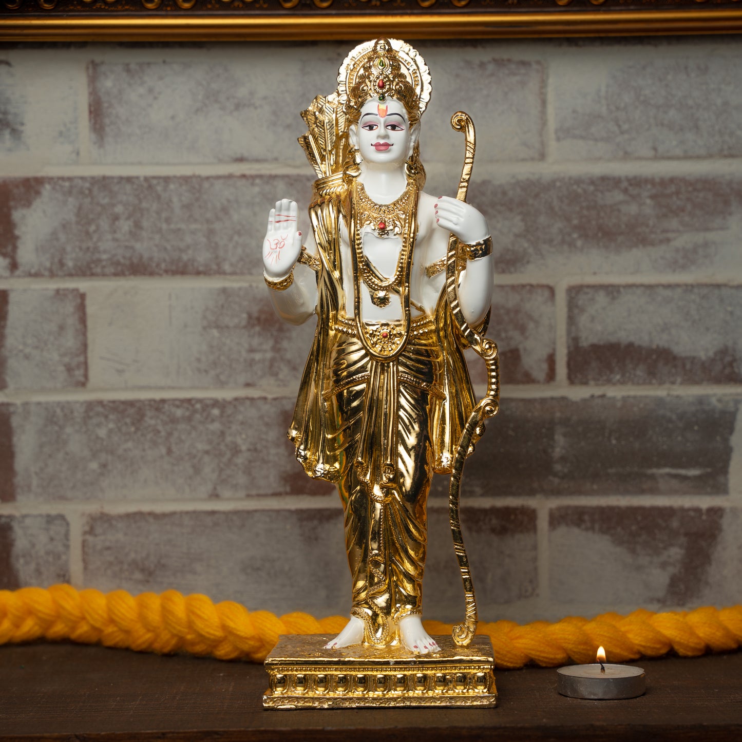 Ram Darbar- 24K Gold Plated Finish(Attracts peace and positive energies)