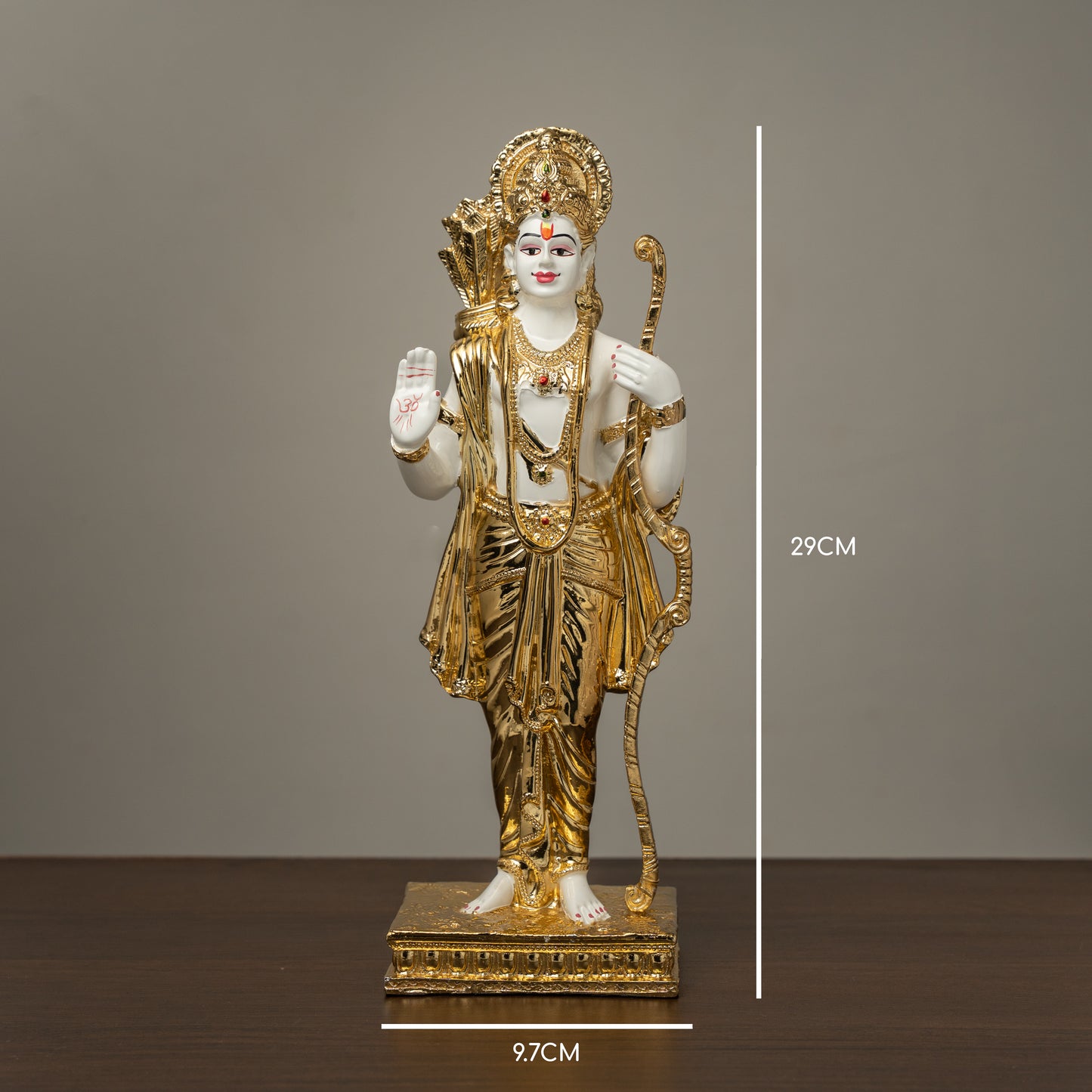 Ram Darbar- 24K Gold Plated Finish(Attracts peace and positive energies)