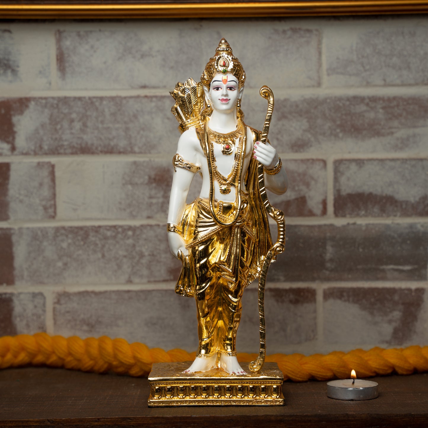Ram Darbar- 24K Gold Plated Finish(Attracts peace and positive energies)