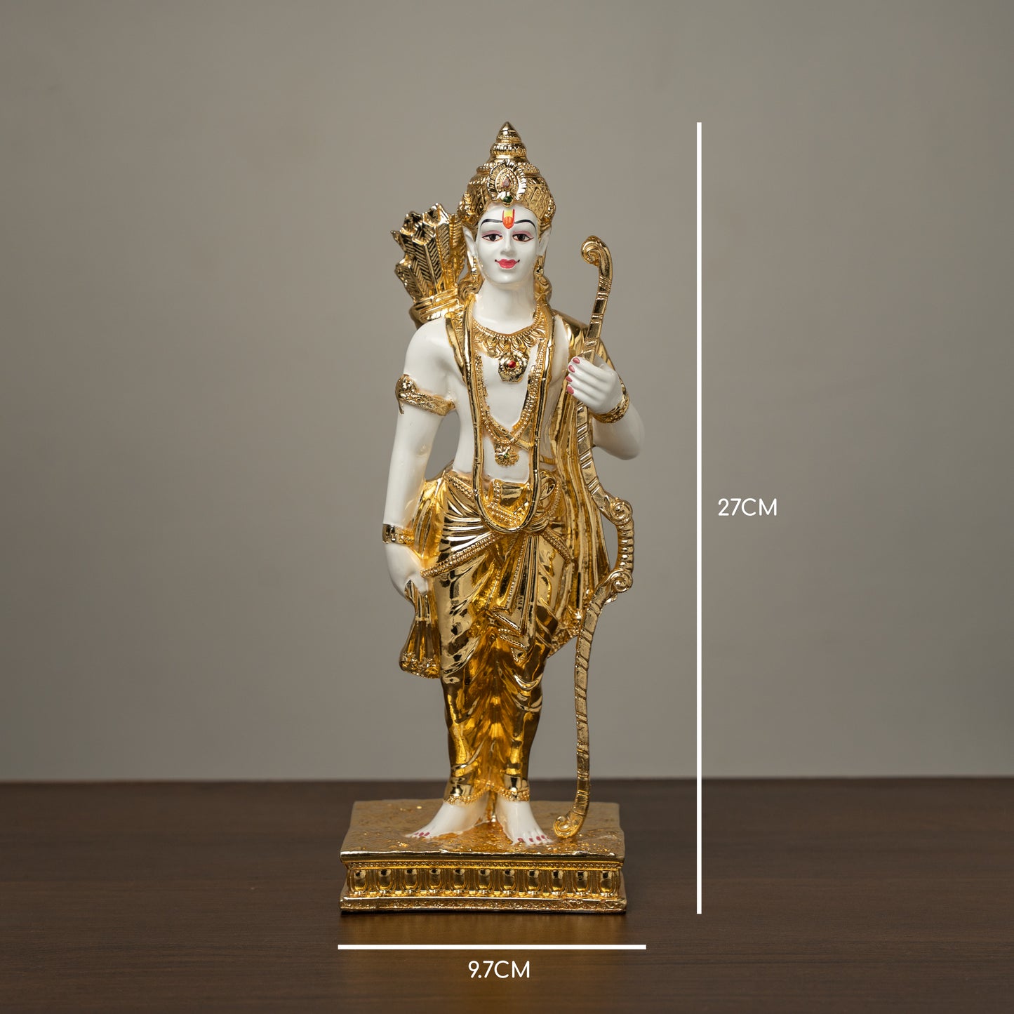 Ram Darbar- 24K Gold Plated Finish(Attracts peace and positive energies)