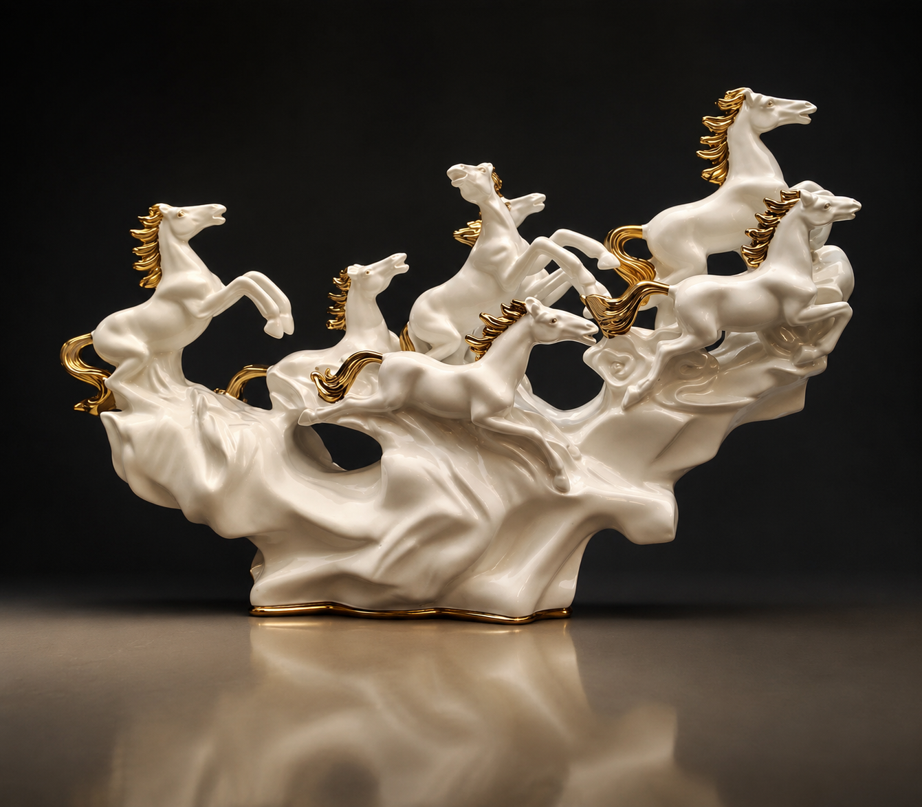 Seven Running Horses