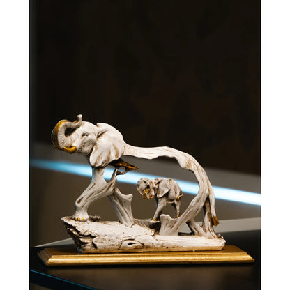 Lucky Raised Tusk Elephant