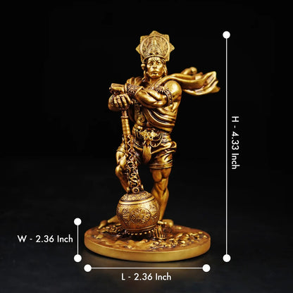Bahubali Hanuman Ji Car Dashboard