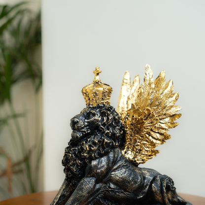 Winged lion spirit decor