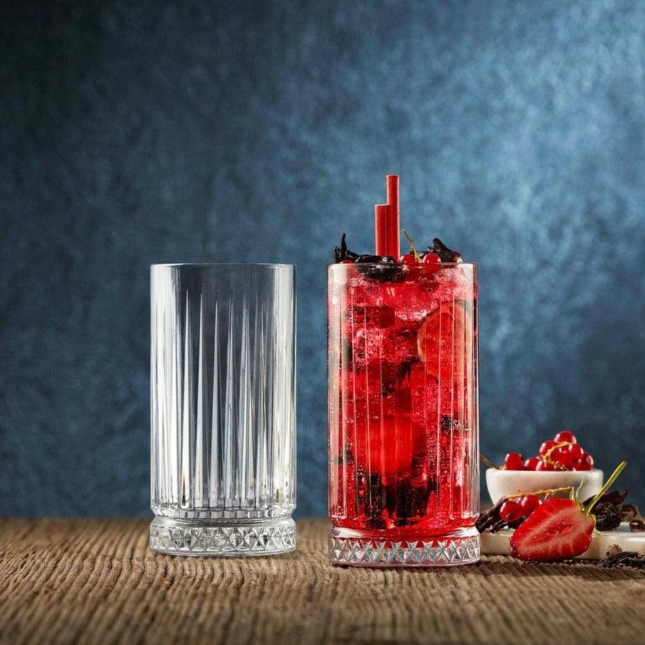Elysia Crystal Highball Glass Set